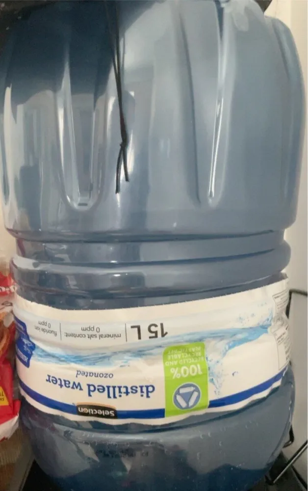 Distilled water