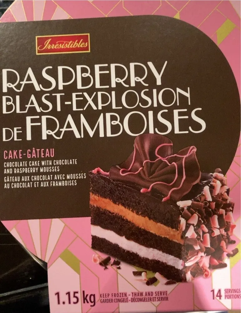 Explosion de framboise