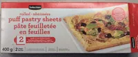 Pâte feuilletée en feuilles