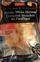 Crevettes blanches du pacifique