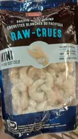 Crevettes blanches du Pacifique