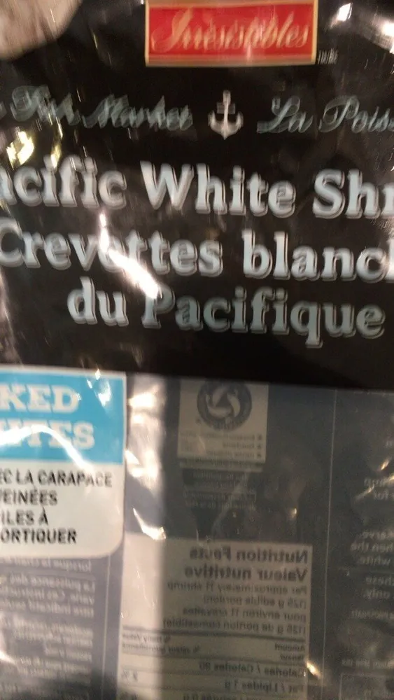 Crevettes blanches