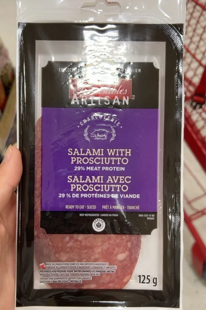 Salami avec prosciutto