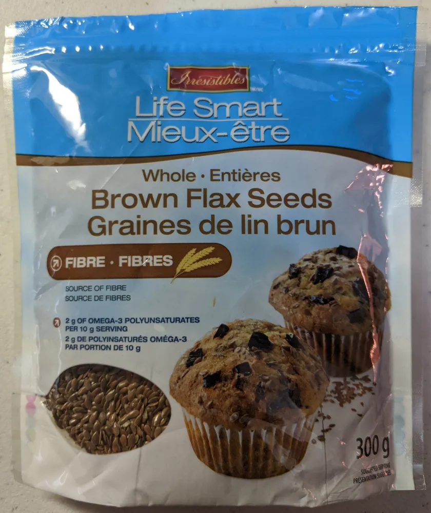 Life Smart Whole Brown Flax Seeds