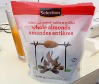 Whole almonds