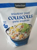 Couscous perlé tricolore