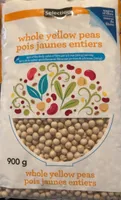 Pois jaunes entiers