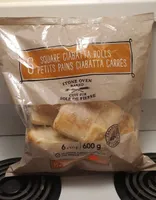 Square Ciabatta Rolls