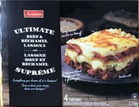 Lasagne au boeuf et bechamel