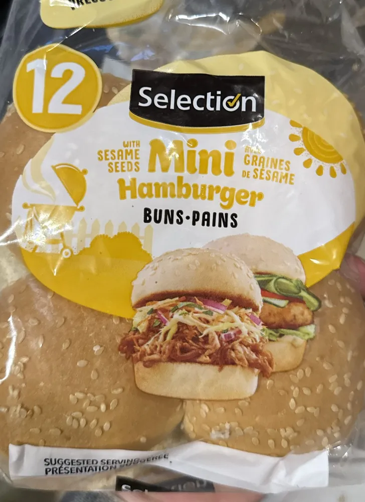 Mini Hamburger Buns