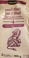 Nouille de riz Pad thaï
