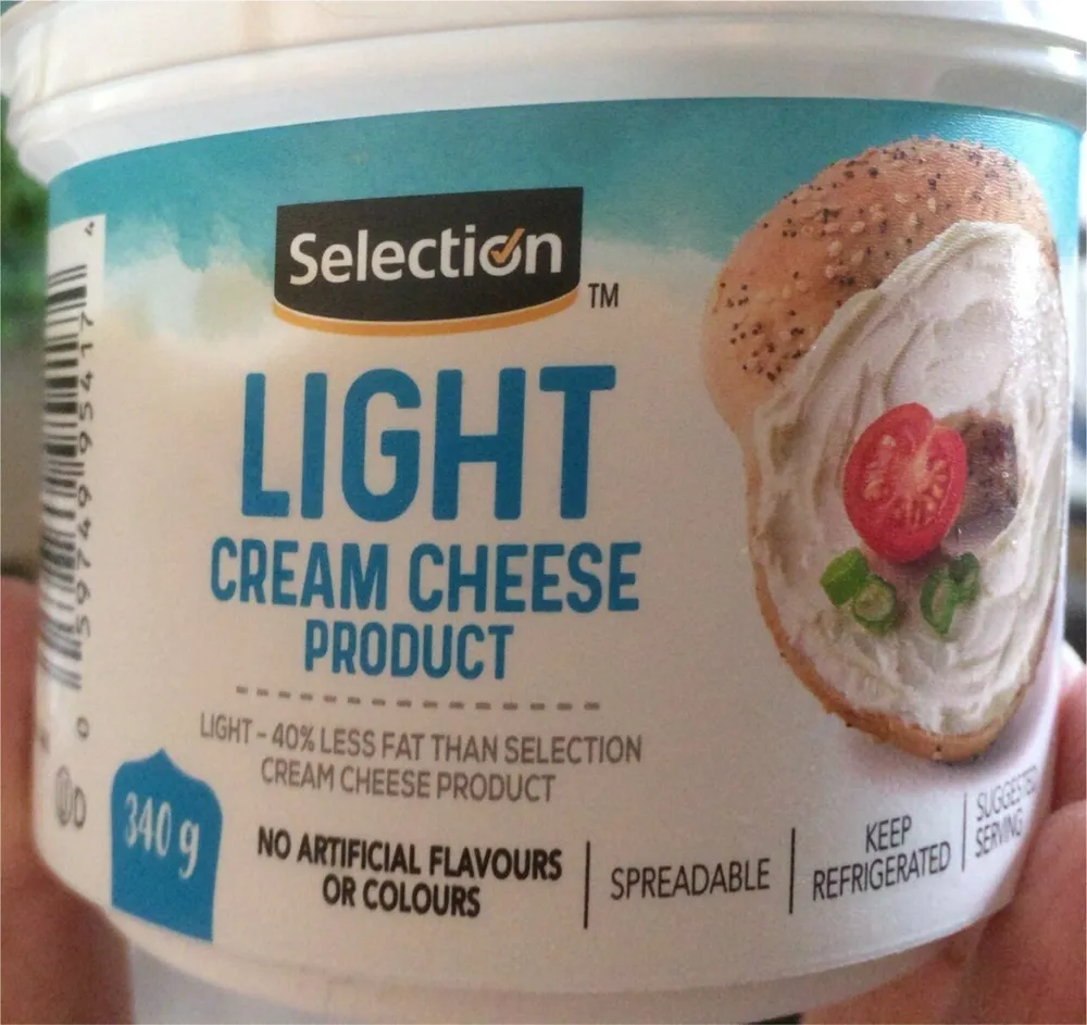Light cream cheese