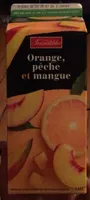 Orange, pêche et mangue