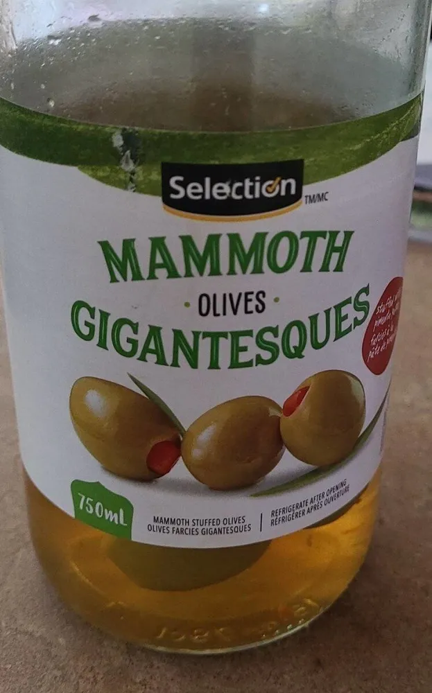 Olives gigantesques