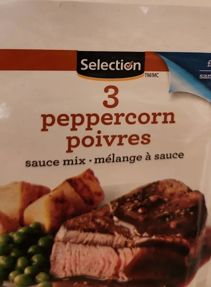 Sauce 3 poivres