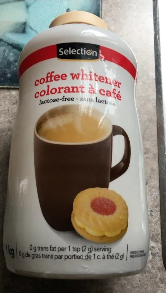 Coffee whitener