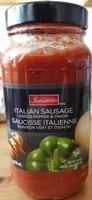 Sauce pour pâtes saucisse italienne poivron vert et oignon