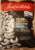Crevettes blanches du Pacifique