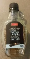 Sirop d'érable avec gousse de vanille