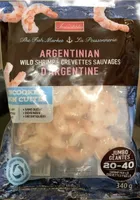Argentinian wild shrimp - crevettes sauvages