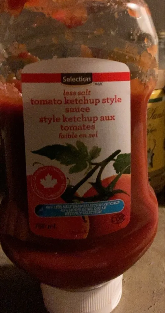 Less Salt Tomato Ketchup Style Sauce