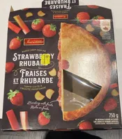 Strawberry Rhubarb Deep Dish Pie