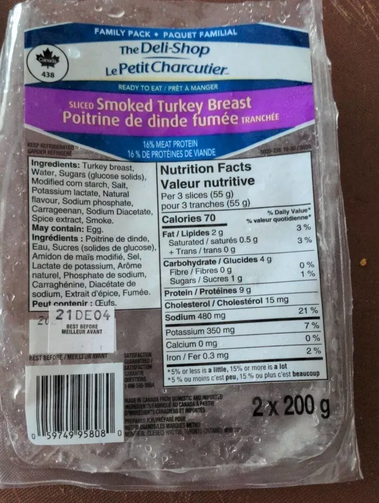 Poitrine dinde