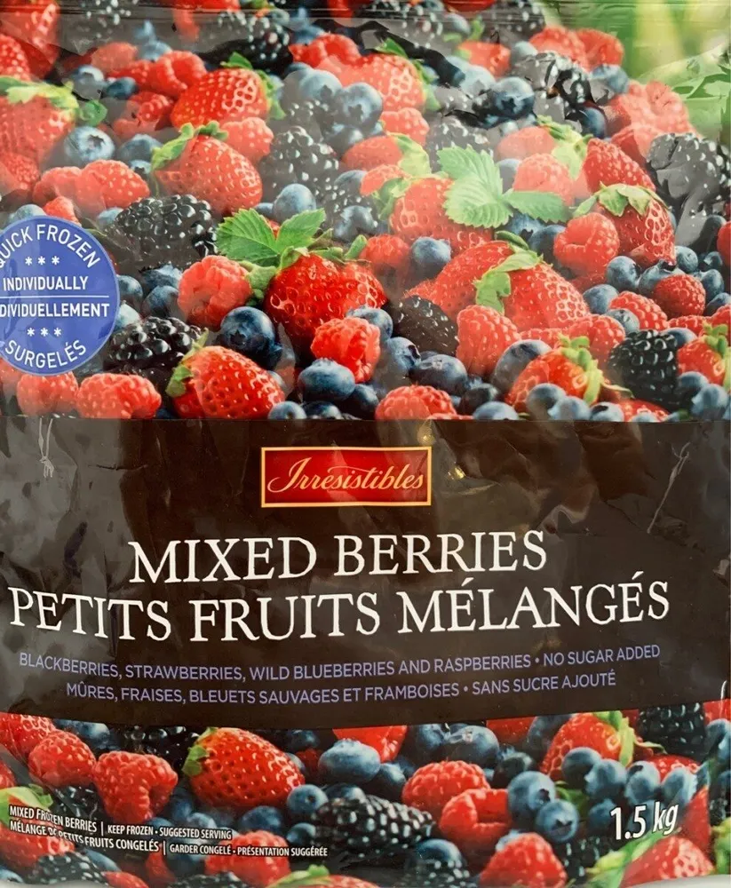 Petits fruits mélangés