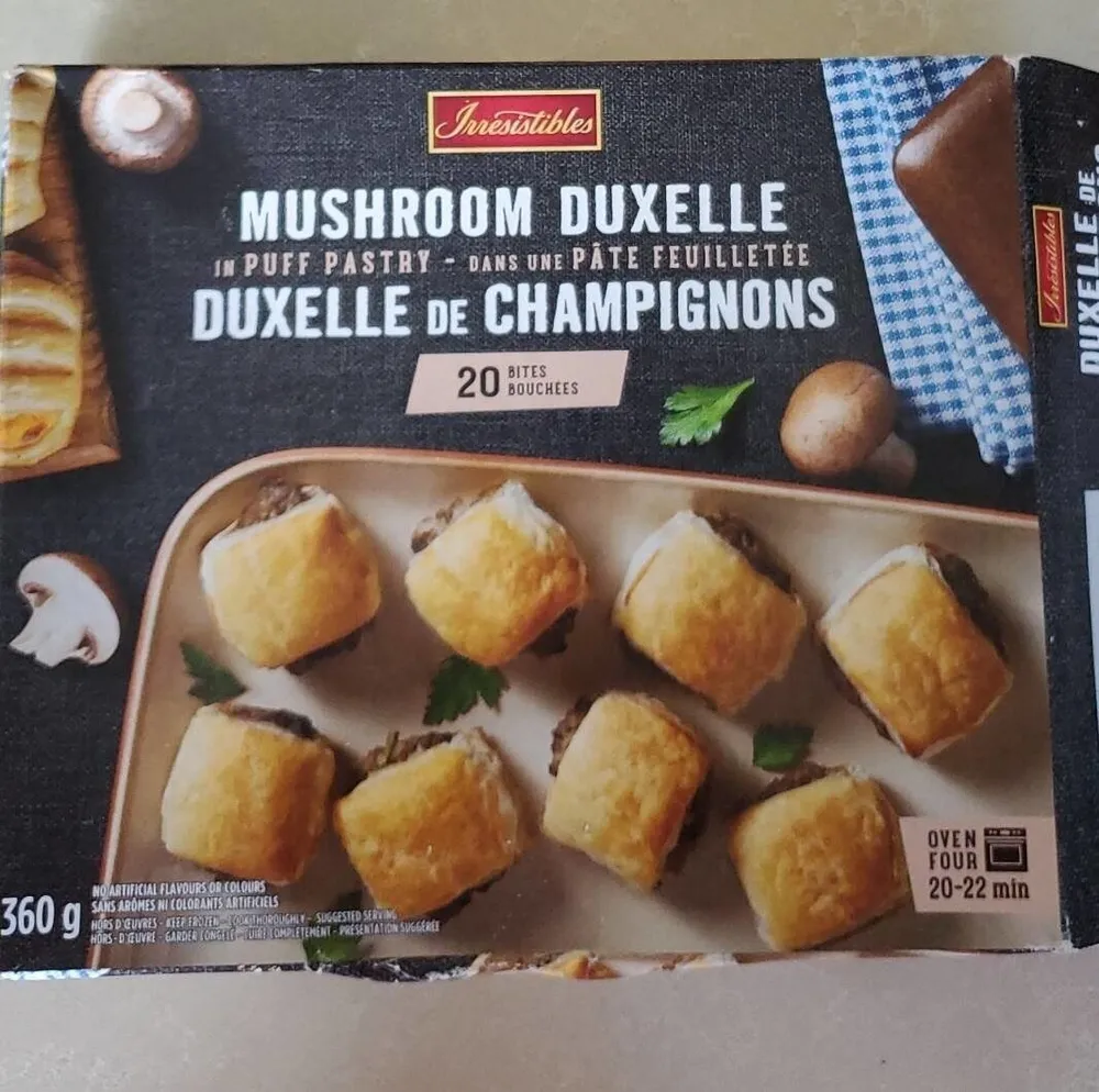 Mushroom Duxelle in Puff Pastry