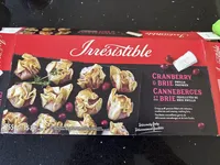 Feuilletés de pâte phyllo, canneberge et brie
