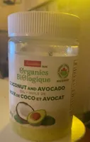 Huile de noix de coco et avocat