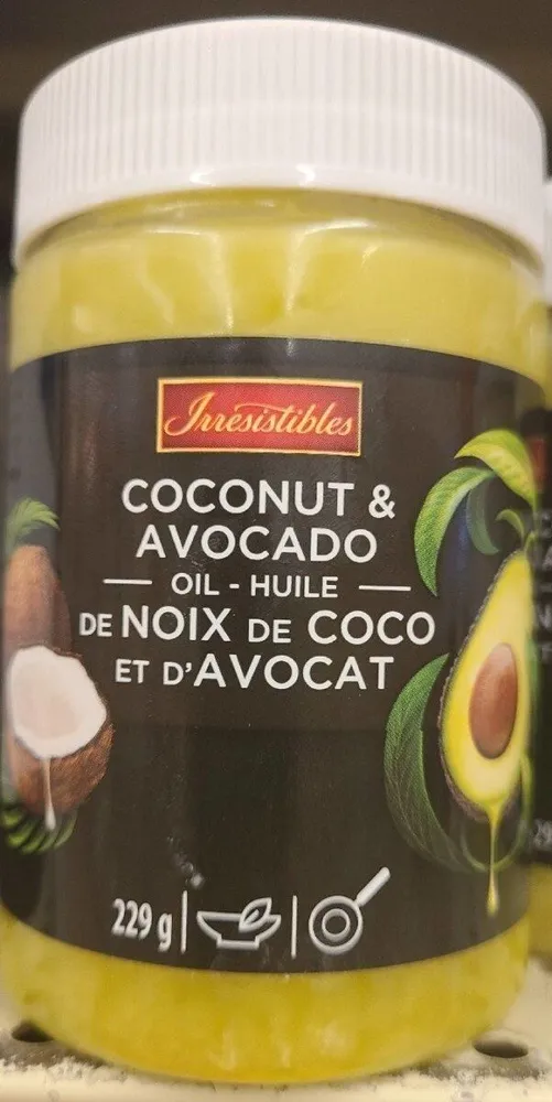 Huile de noix de coco et d'avocat