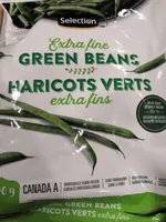 Haricots verts extra fins surgelés