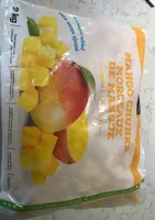 Morceaux de mangue congelés