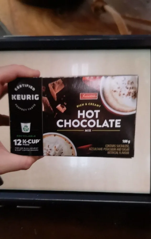 Irrésistible chocolat chaud