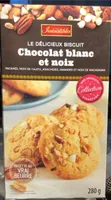 Le délicieux biscuit chocolat blanc et noix