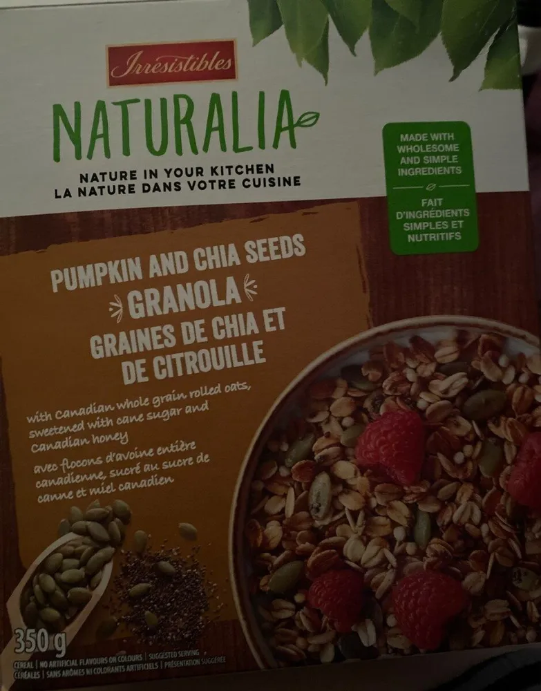 Graines de chia et de citrouille