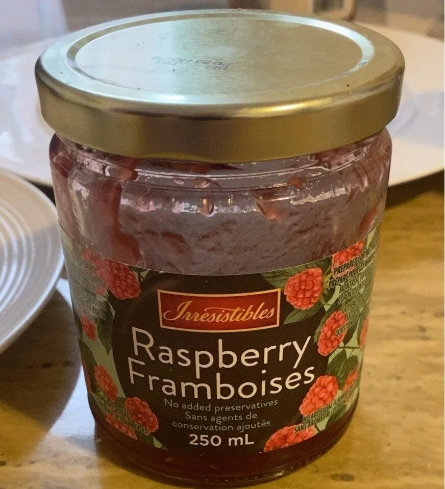 Confiture de framboises