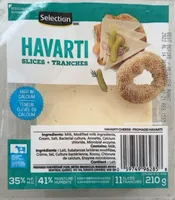 Havarti slices
