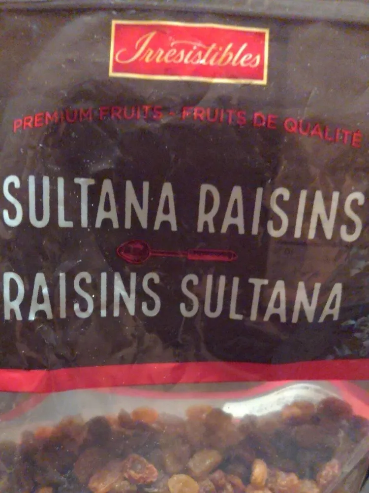 Sultana raisins