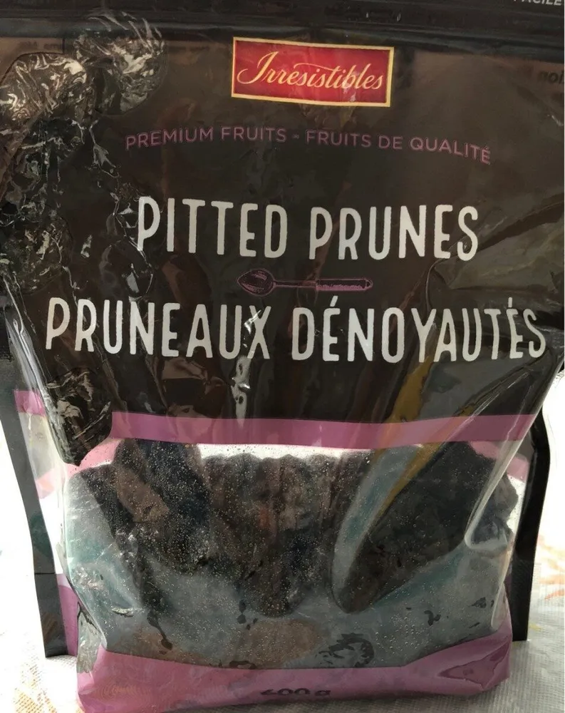 Pruneaux dénitautés