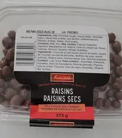 Raisins secs chocolat