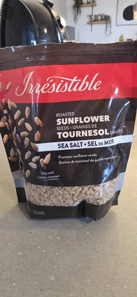 SALTED- SALÉES SEEDS TOURNESOL RÖTIES ROASTED SUNFLOWER 300g GRAINES