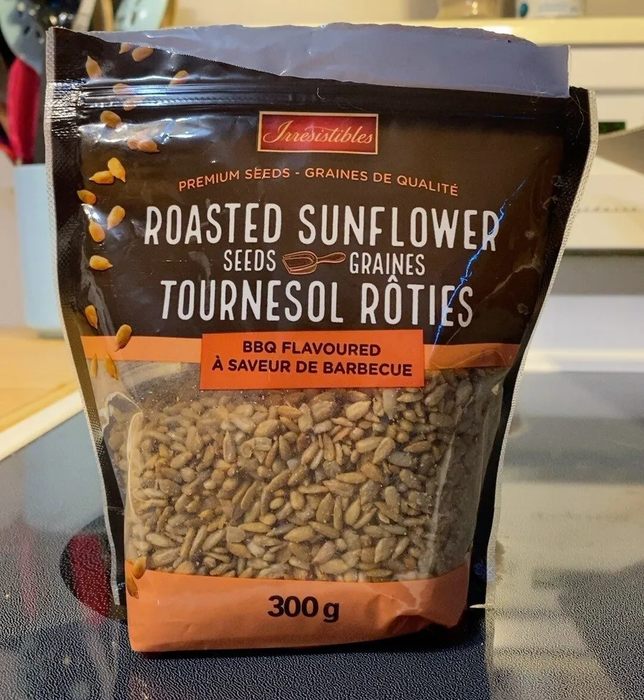 Graines de tournesol roties a saveur BBQ