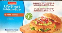Burgers riz brun et mozzarella