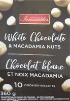 Biscuits aux chocolat blanc et noix macadamia