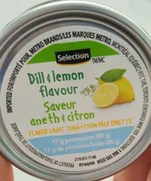 Thon pâle émietté saveur aneth & citron
