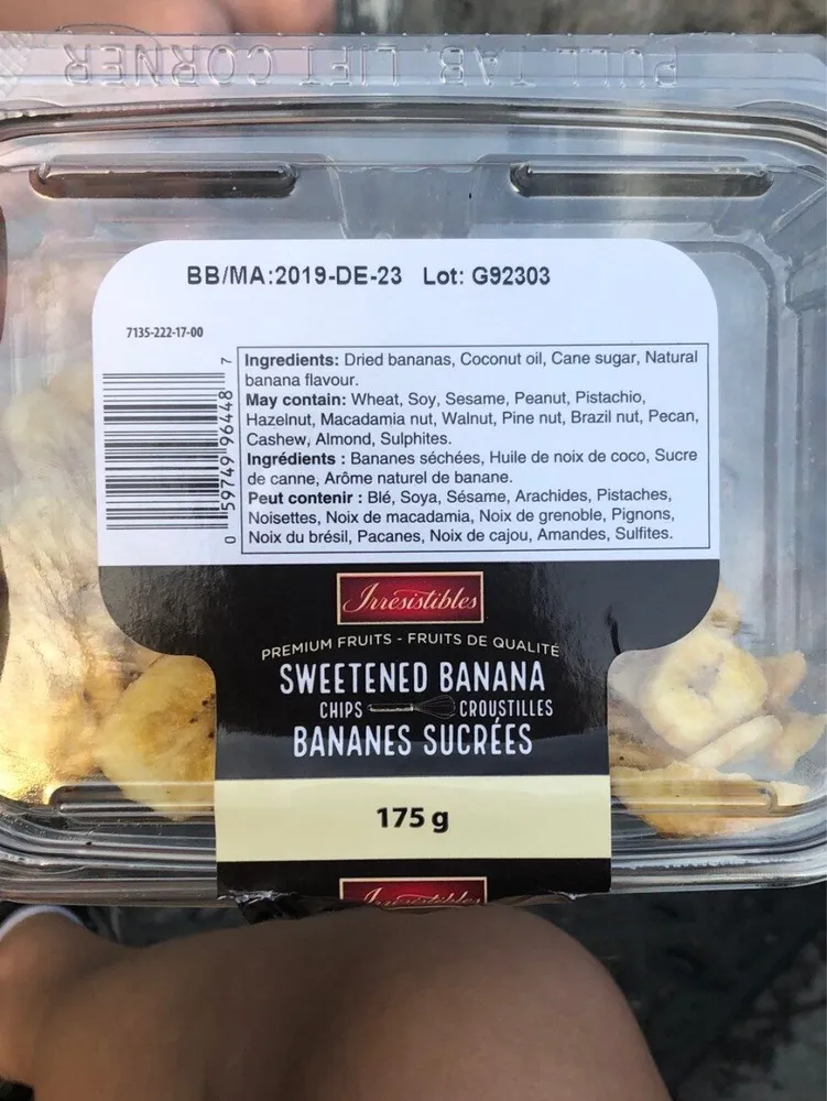 Bananes sucrees