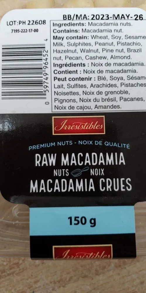 Macadam crue