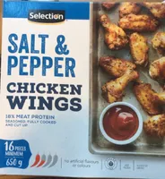 Ailes de poulet sel et poivre